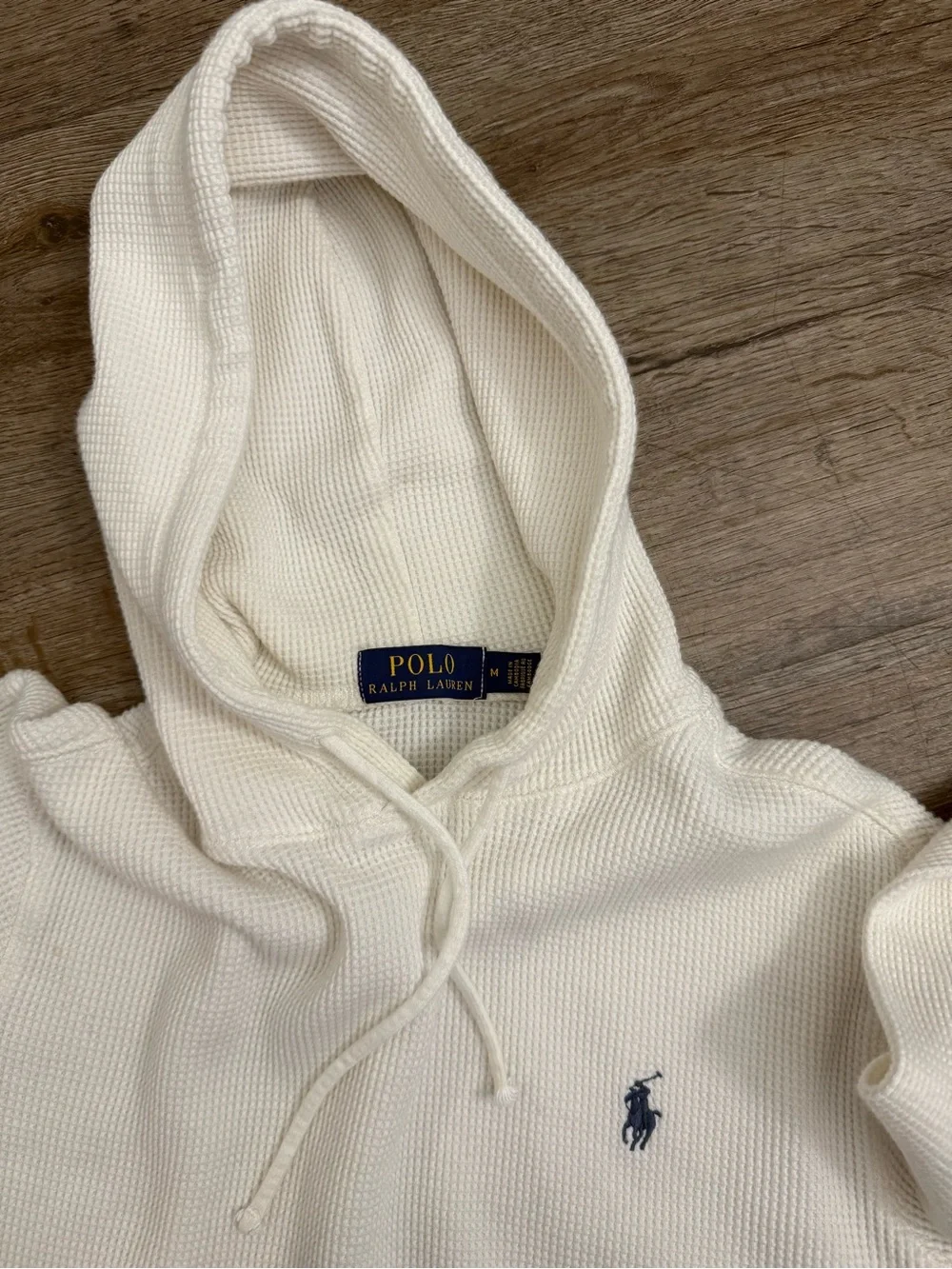 Polo Ralph Lauren • Waffle Knit Hooded Pullover
